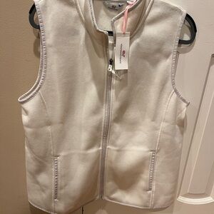 NWT Ladies Vinyard Vines sweater fleece vest